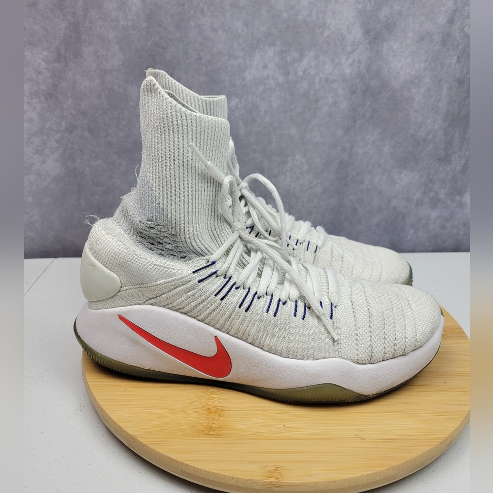 Nike Hyperdunk Flyknit USA Sneakers Mens 9.5 - Picture 2 of 13